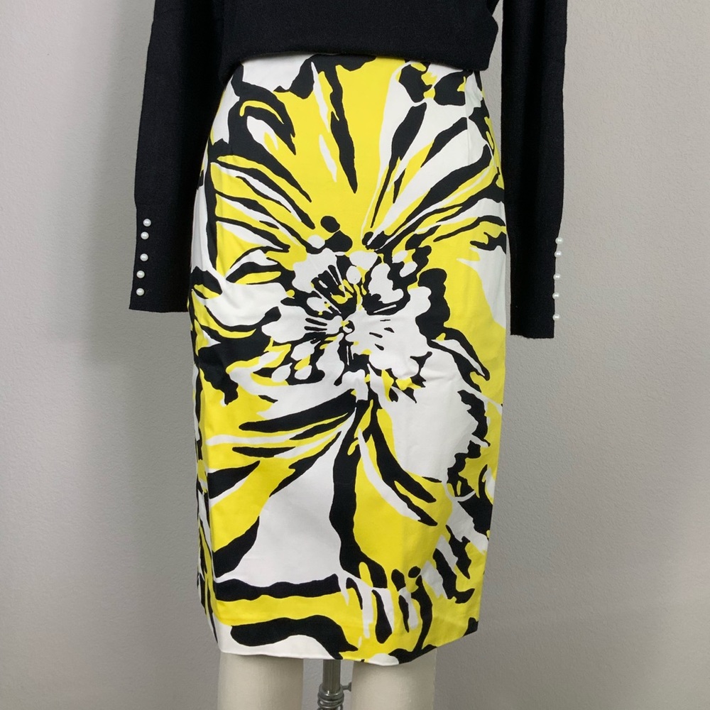 Yellow Printed Skirt. Almost like new! Worn once